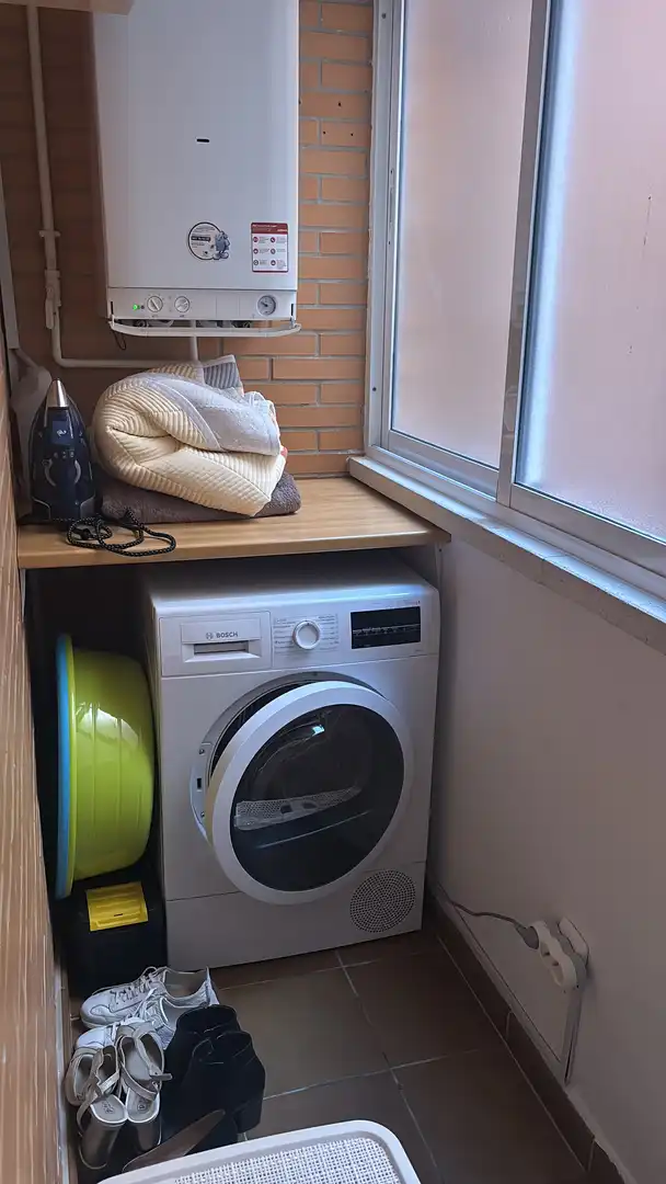 Flat for sale in Calle Parque de Cabañeros, 6, Larache Balcony of Flat for sale in Ciudad Real with Air Conditioner, Heating and Private garden
