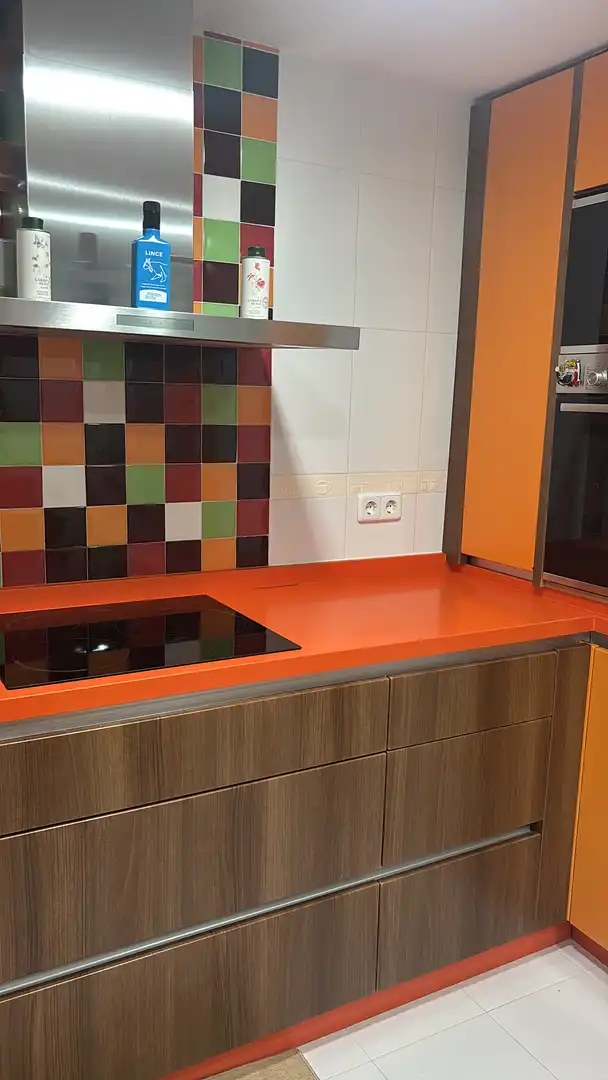 Flat for sale in Calle Parque de Cabañeros, 6, Larache Kitchen of Flat for sale in Ciudad Real with Air Conditioner, Heating and Private garden