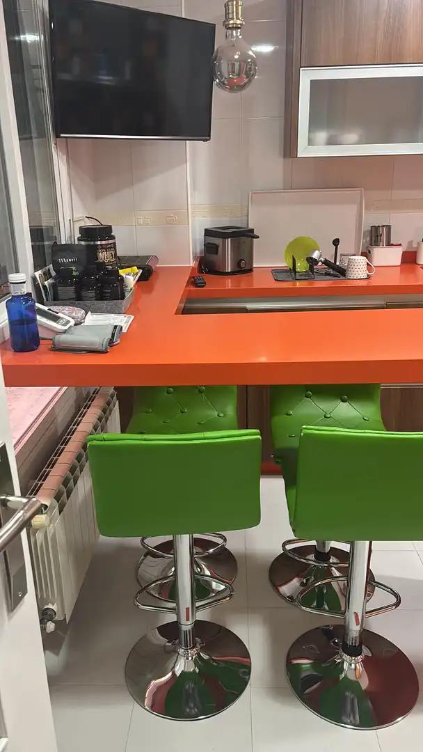 Flat for sale in Calle Parque de Cabañeros, 6, Larache Kitchen of Flat for sale in Ciudad Real with Air Conditioner, Heating and Private garden
