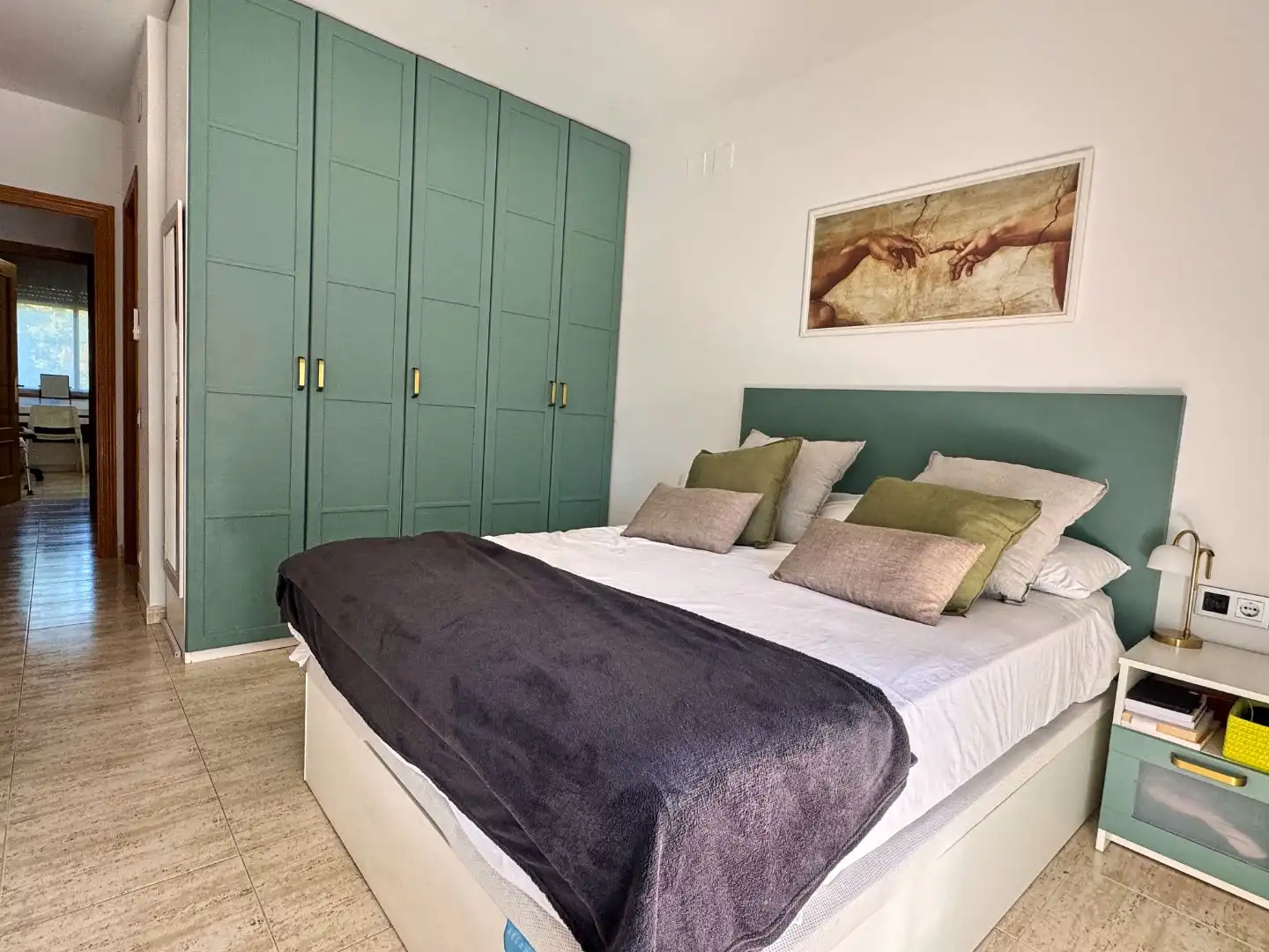 Flat for sale in Avinguda Can Corts, 21, Fontsanta - Fatjó Bedroom of Flat for sale in Cornellà de Llobregat with Terrace and Swimming Pool