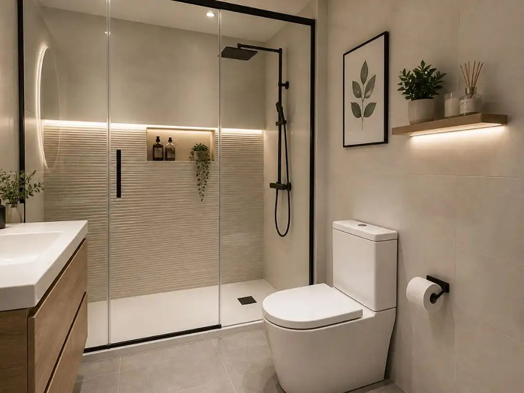 Piso en venta en Rúa Manuel Azaña, 12, Los Rosales Baño de Piso en venta en A Coruña Capital