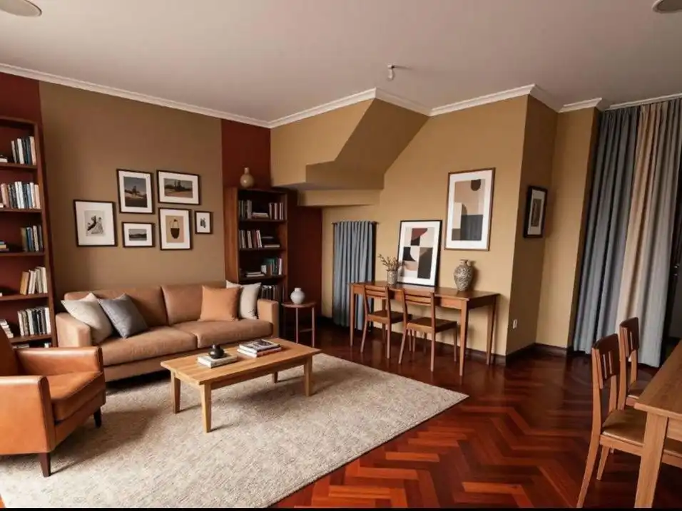 Piso en venta en Rúa Manuel Azaña, 12, Los Rosales Sala de estar de Piso en venta en A Coruña Capital con Calefacción, Parquet y Trastero