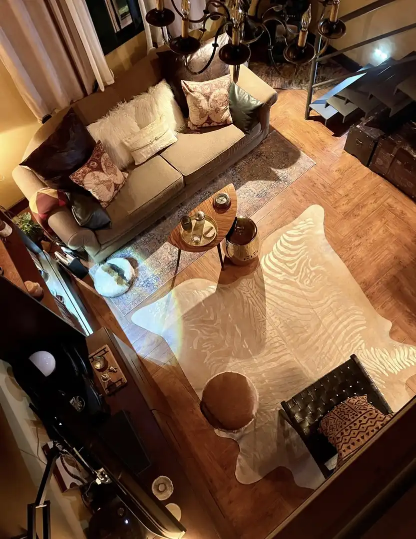Loft zur Miete in Calle Praditos, 22, La Orbada Wohnzimmer von Loft zur Miete in La Orbada mit Klimaanlage, Heizung und Parkett
