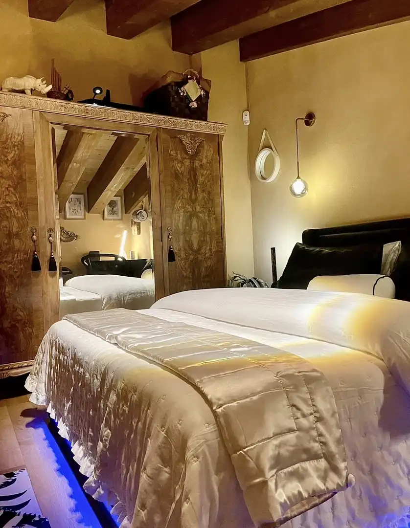 Loft zur Miete in Calle Praditos, 22, La Orbada Schlafzimmer von Loft zur Miete in La Orbada mit Klimaanlage, Heizung und Parkett