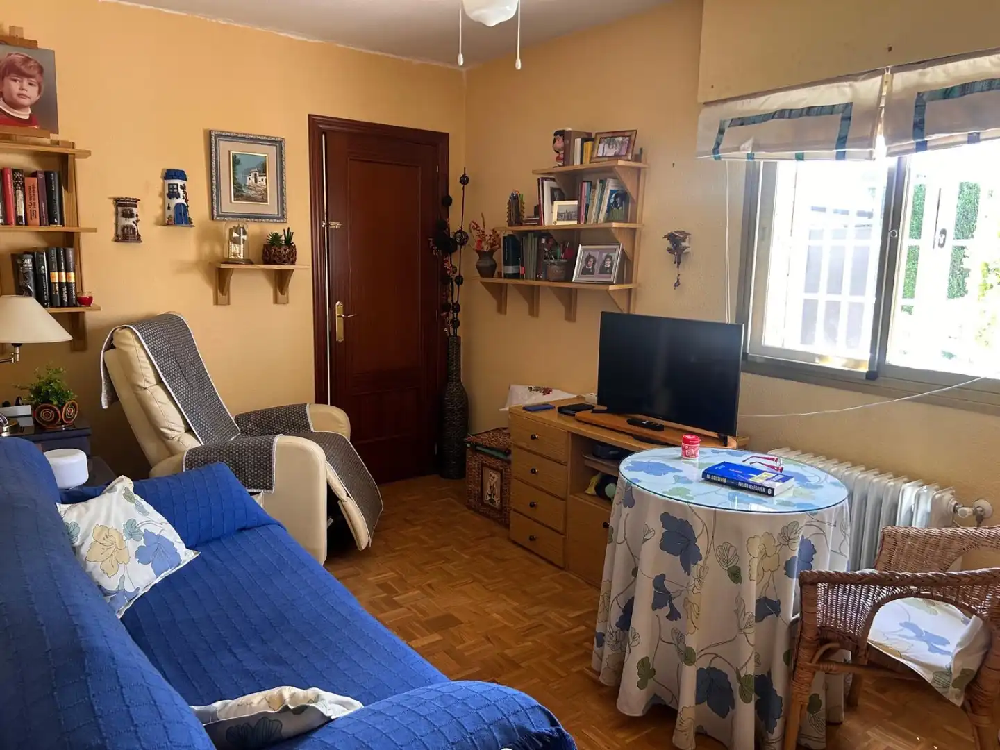 Sala de estar de Casa o chalet en venta en Rivas-Vaciamadrid con Aire acondicionado, Calefacción y Jardín privado