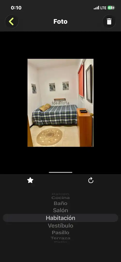 Bedroom of Flat for rent in Ferrol  with Heating, Furnished and Balcony