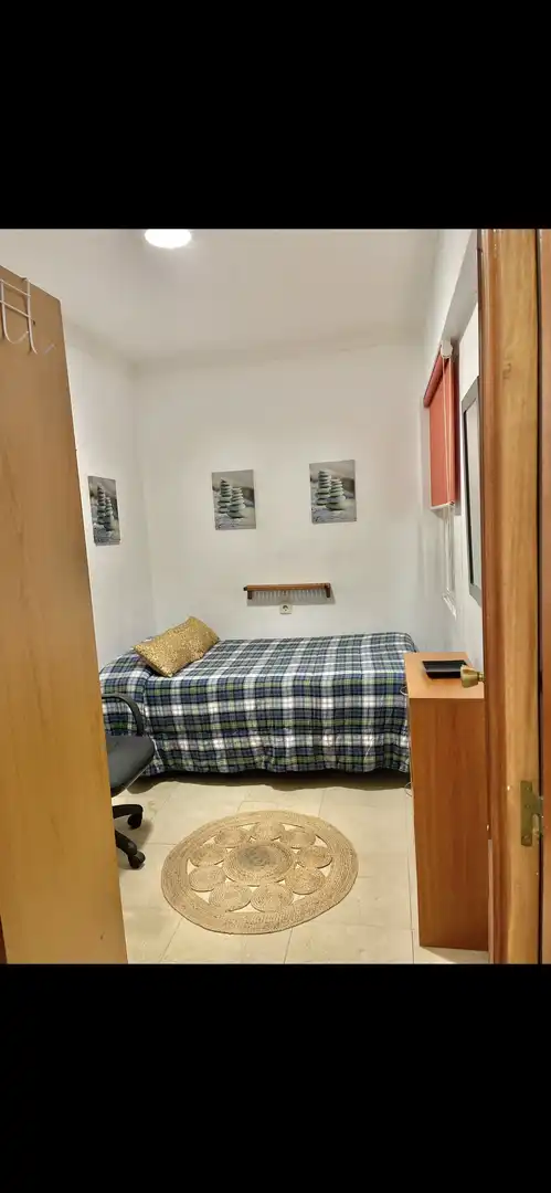 Bedroom of Flat for rent in Ferrol  with Heating, Furnished and Balcony