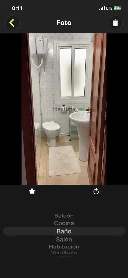 Bathroom of Flat for rent in Ferrol  with Heating, Furnished and Balcony