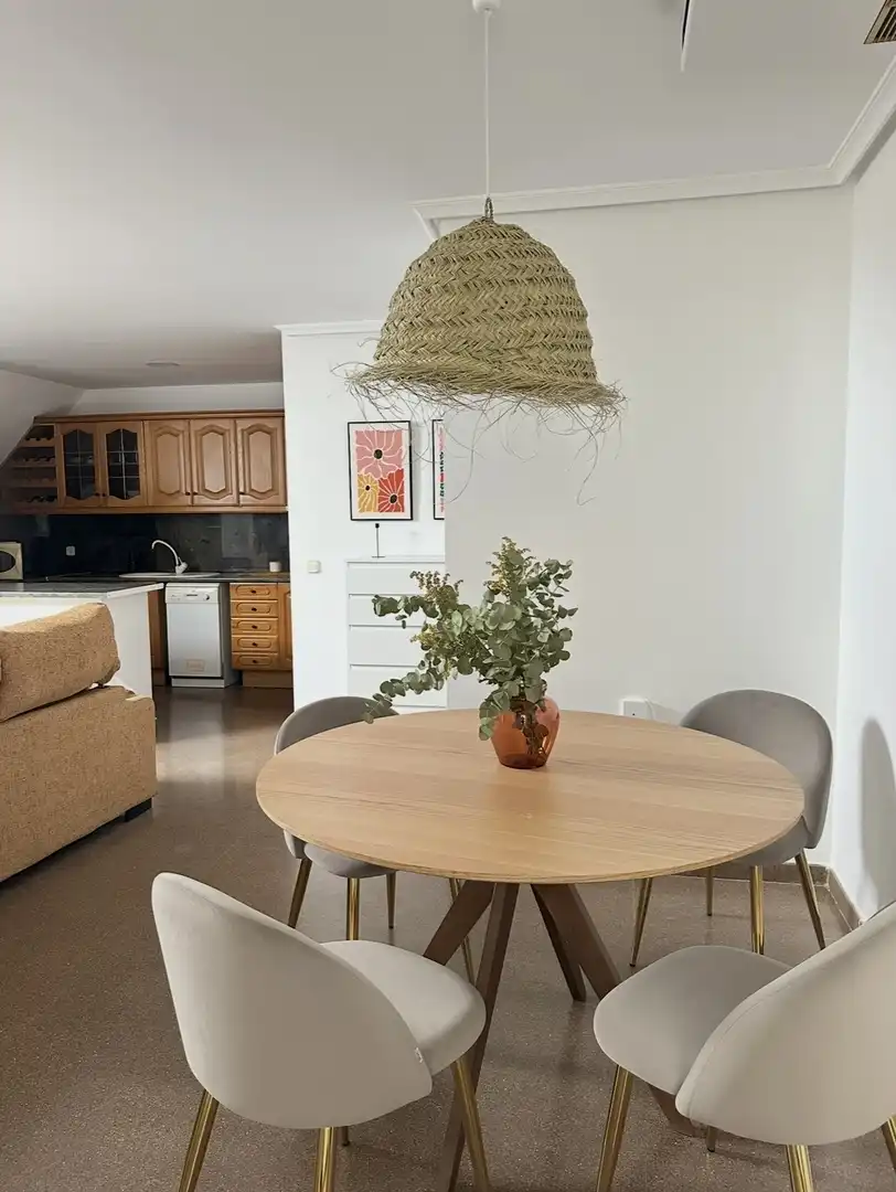 Piso de alquiler en Calle Zorrilla, 14, Tomelloso Comedor de Piso de alquiler en Tomelloso con Aire acondicionado y Terraza