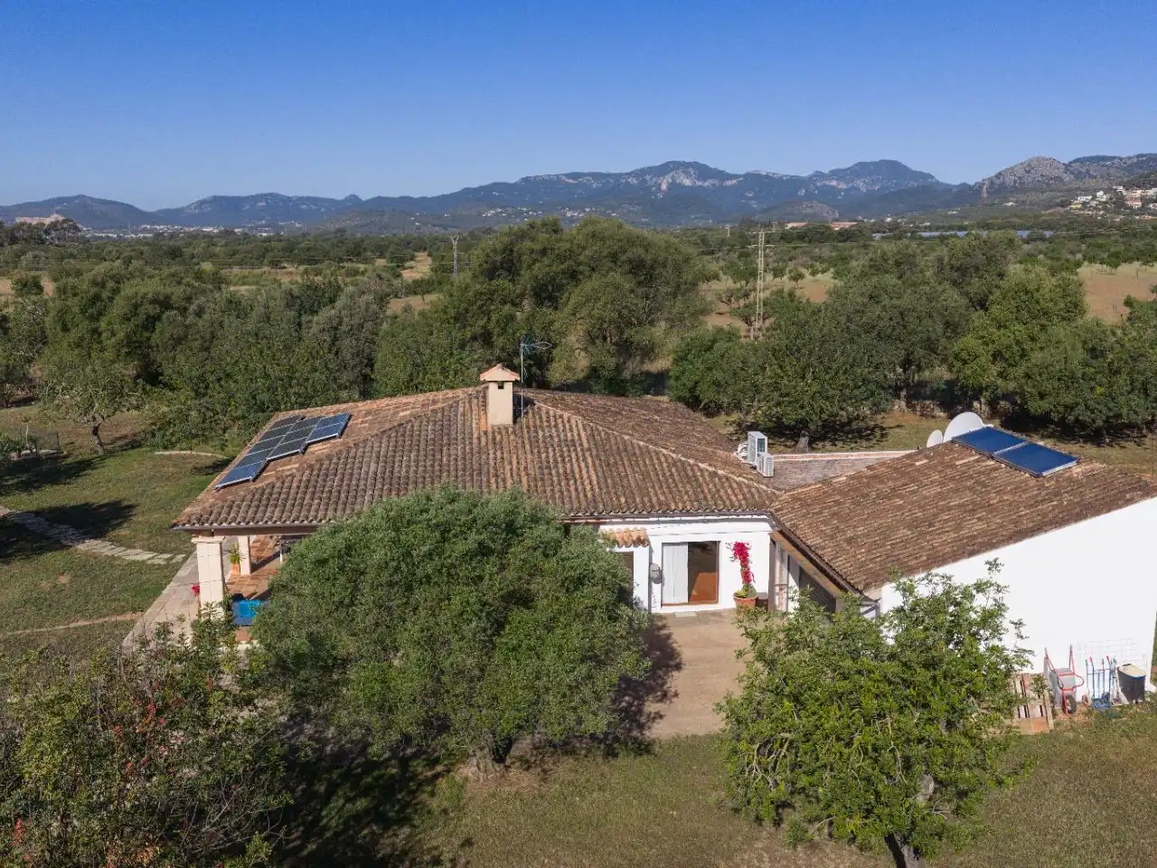 Exterior view of Country homes for sale in Bunyola  with Air Conditioner, Terrace and Swimming Pool