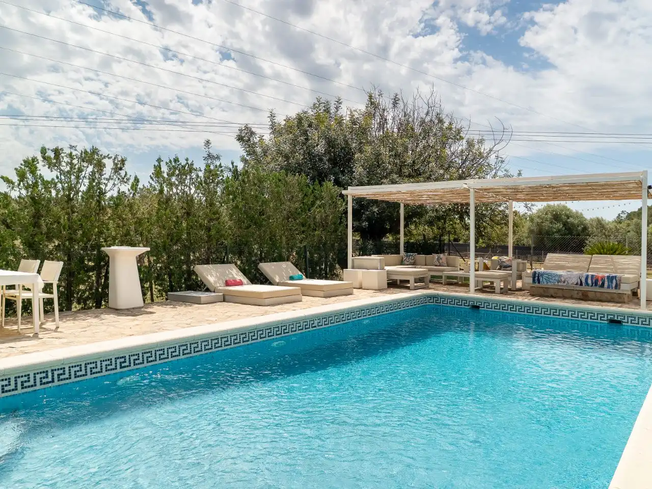 Swimming pool of Country homes for sale in Bunyola  with Air Conditioner, Terrace and Swimming Pool