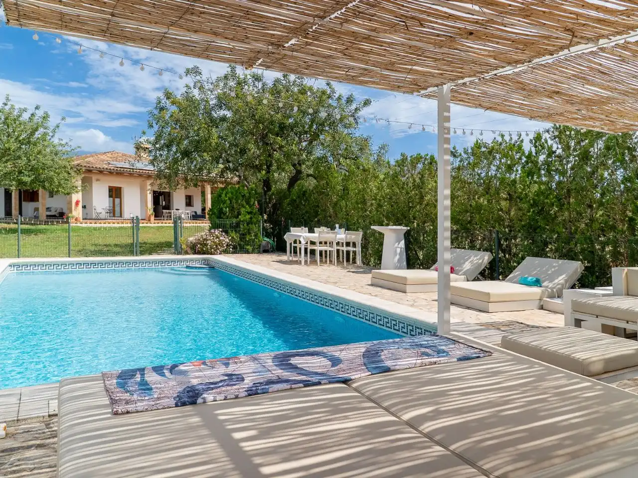 Swimming pool of Country homes for sale in Bunyola  with Air Conditioner, Terrace and Swimming Pool