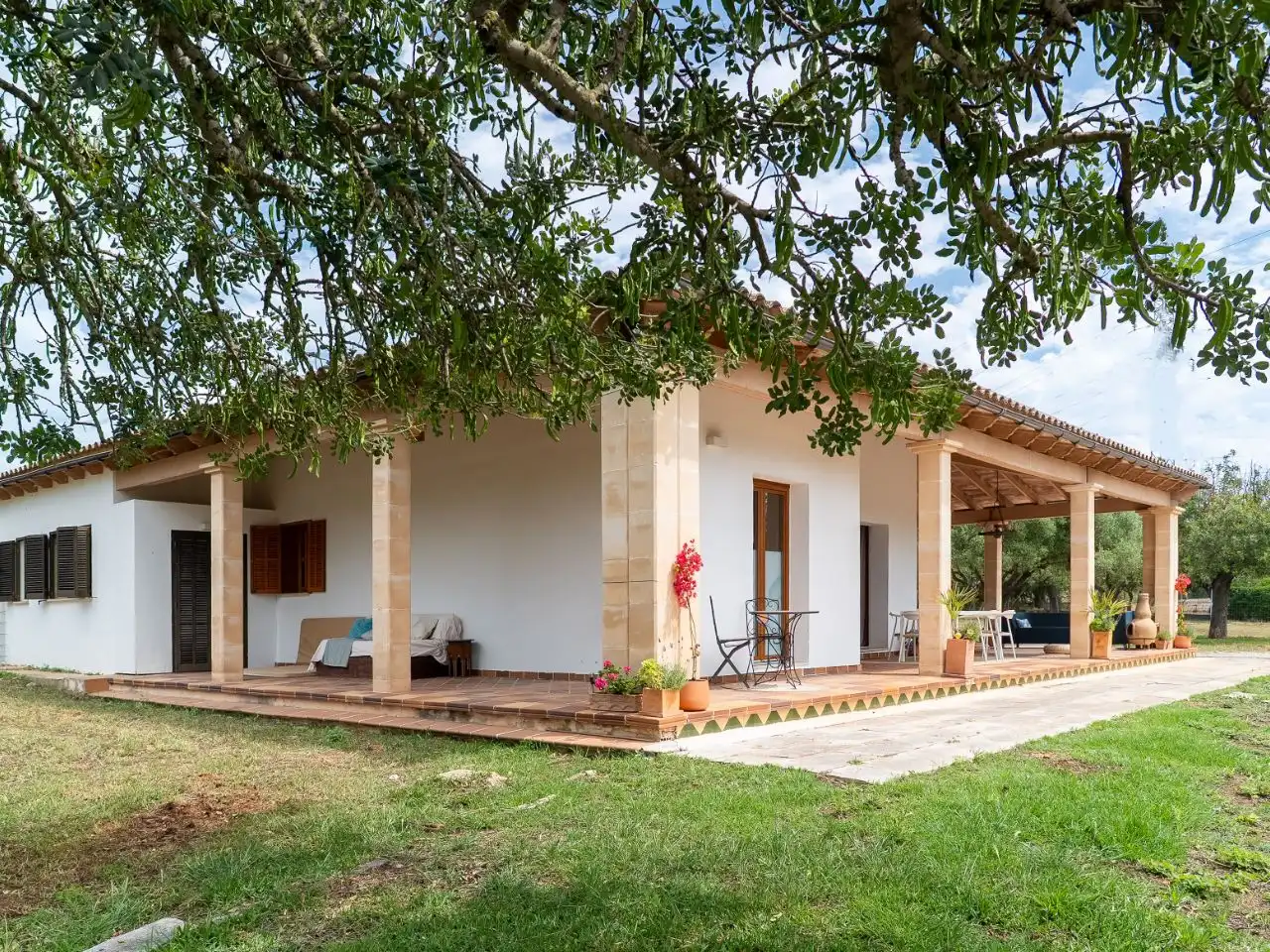 Exterior view of Country homes for sale in Bunyola  with Air Conditioner, Terrace and Swimming Pool