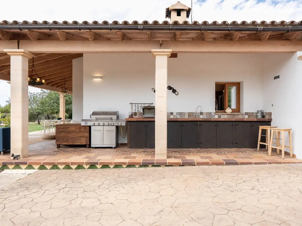 Kitchen of Country homes for sale in Bunyola  with Air Conditioner, Terrace and Swimming Pool