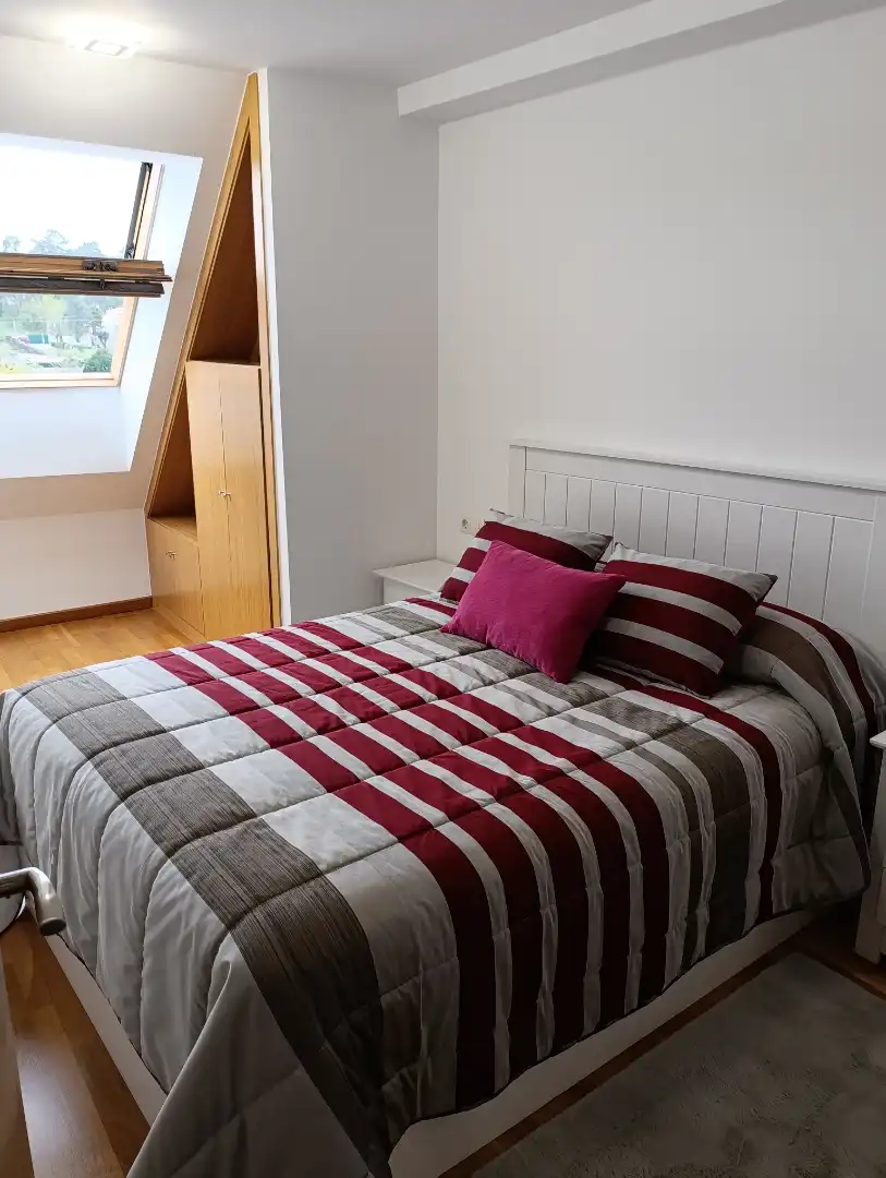 Bedroom of Flat for rent in Boiro  with Heating, Private garden and Terrace