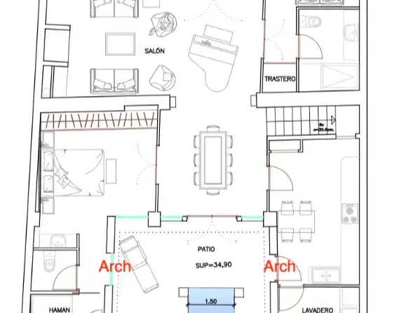 Casa adosada en venta en Antella con Terraza