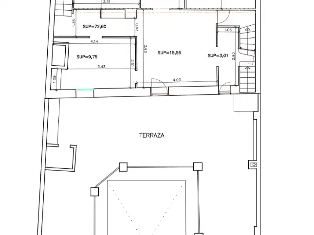 Casa adosada en venta en Antella con Terraza