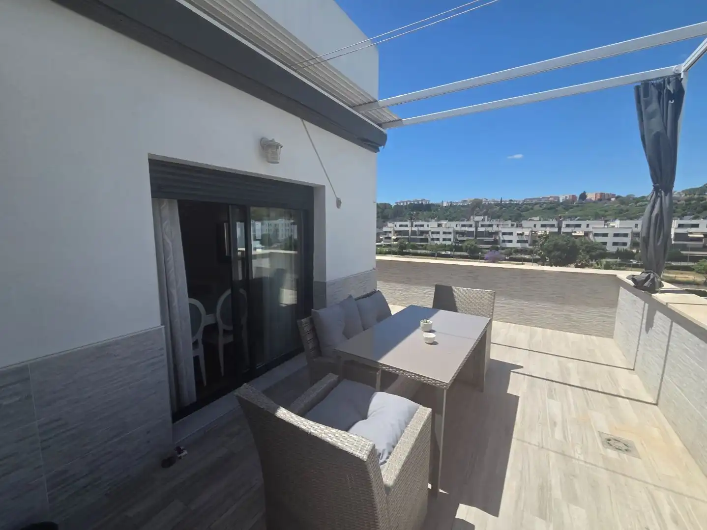 Attic for sale in Barrio Alto Terrace of Attic for sale in San Juan de Aznalfarache with Air Conditioner, Terrace and Swimming Pool