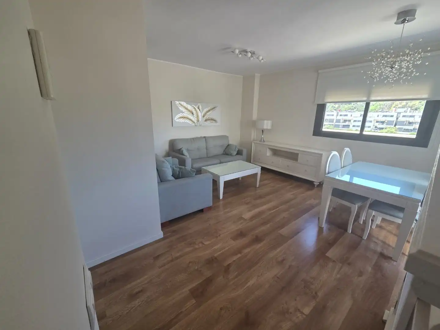 Attic for sale in Barrio Alto Living room of Attic for sale in San Juan de Aznalfarache with Air Conditioner, Terrace and Swimming Pool
