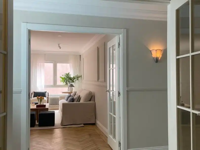 Piso en venta en Rúa Da República de el Salvador, 26, Ensanche - Sar Sala de estar de Piso en venta en Santiago de Compostela