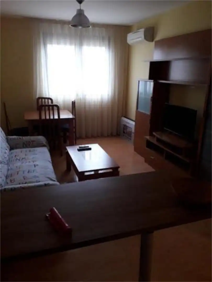 Sala d'estar de Apartament de lloguer en Venta de Baños amb Calefacció, Traster i Moblat