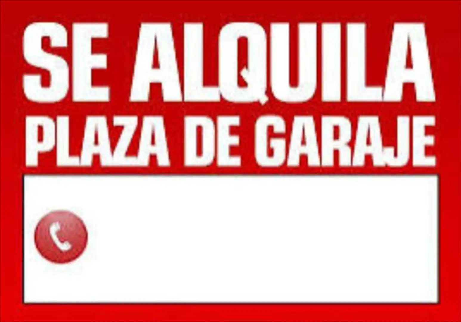 Garage for rent in Leganés