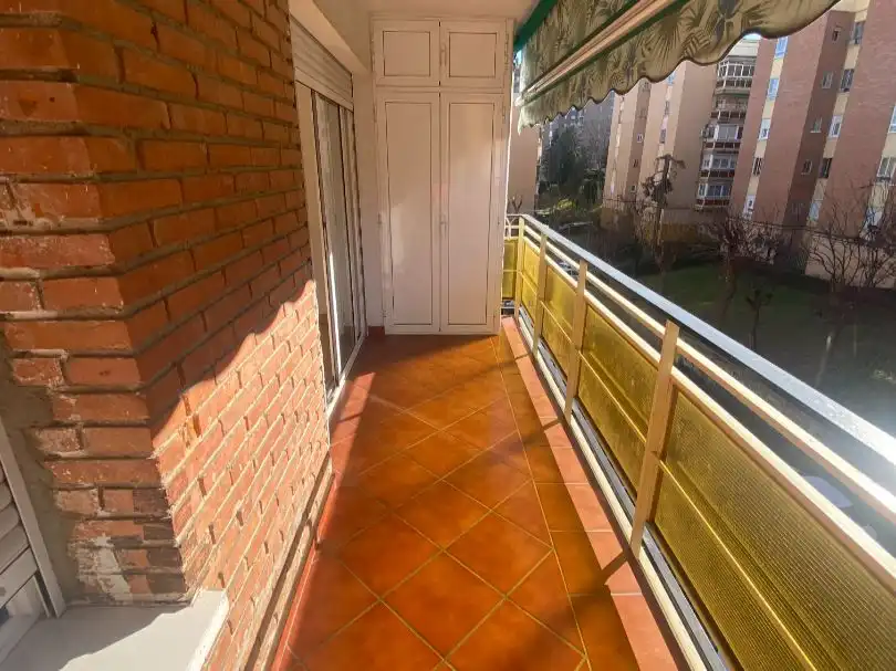 Terraza de Piso de alquiler en Coslada con Aire acondicionado, Calefacción y Parquet