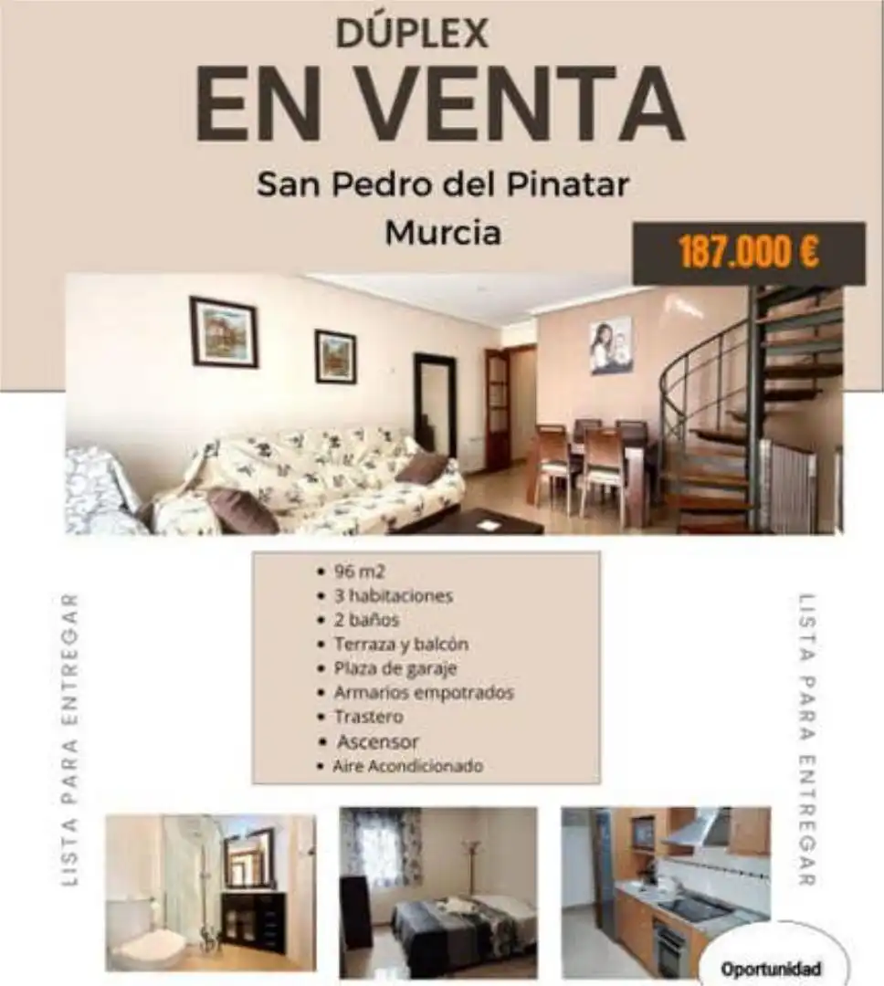 Ático en venta en San Pedro del Pinatar ciudad Jardín de Ático en venta en San Pedro del Pinatar con Terraza