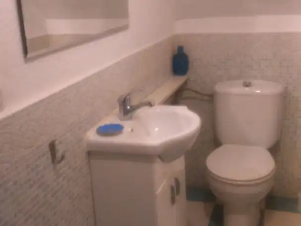 Bany de Apartament de lloguer en Madrid amb Calefacció i Moblat