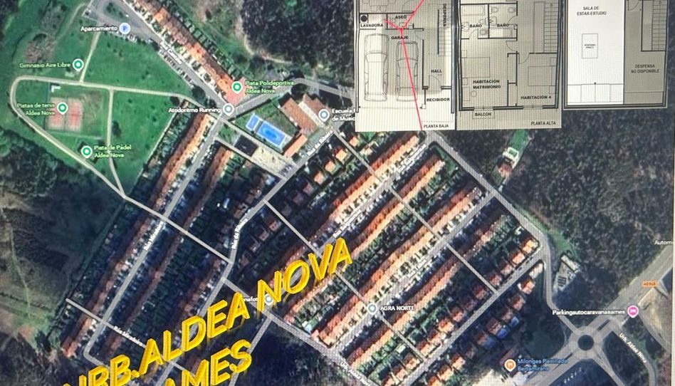 Casa adosada de alquiler en Urbanización Aldea Nova, 131, Bertamirans, Ames - imagen 1 Foto 1 de Casa adosada de alquiler en Urbanización Aldea Nova, 131, Bertamirans, Ames