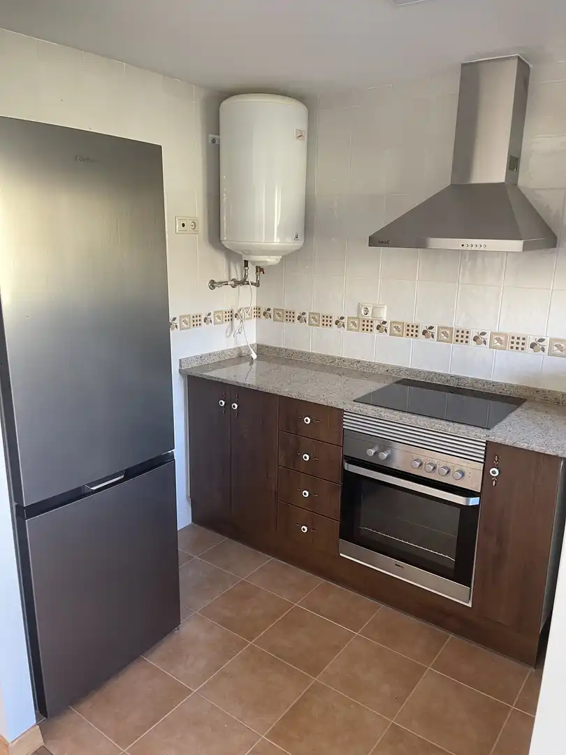 Piso de alquiler en Calle Mayor, 5, Aguilar del Alfambra Cocina de Piso de alquiler en Aguilar del Alfambra con Calefacción, Jardín privado y Parquet