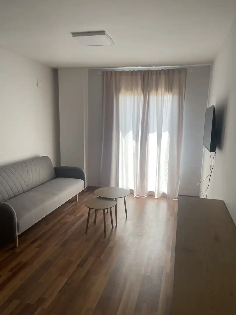 Piso de alquiler en Calle Mayor, 5, Aguilar del Alfambra Sala de estar de Piso de alquiler en Aguilar del Alfambra con Calefacción, Jardín privado y Parquet