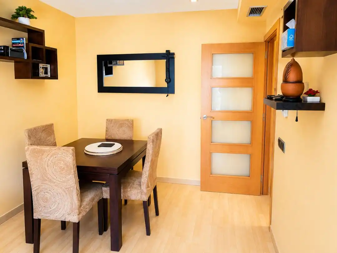 Piso en venta en Camí de Sant Genís, 4, Palafolls Comedor de Piso en venta en Palafolls con Aire acondicionado, Terraza y Piscina