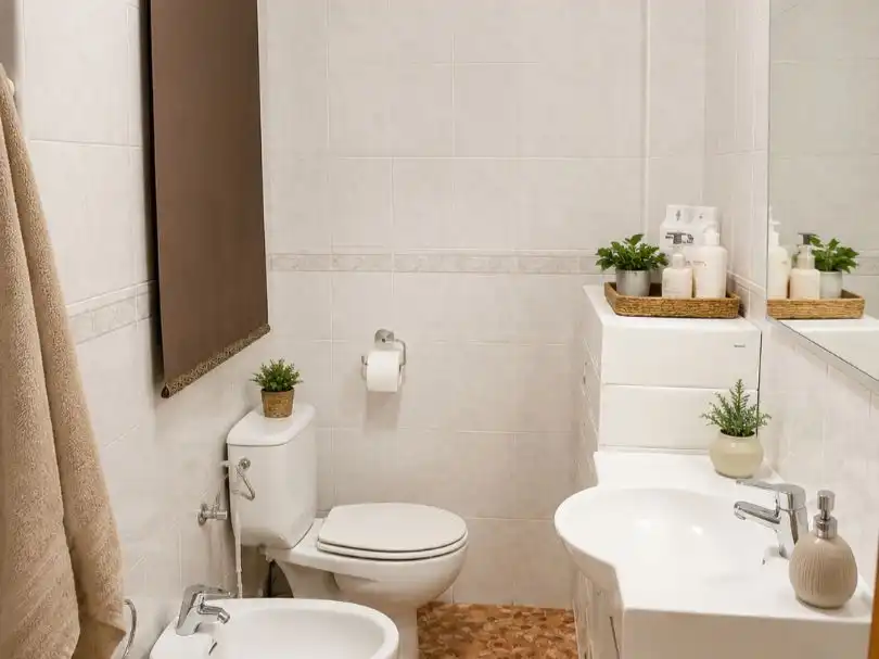 Piso de alquiler en Calle Hernán Cortés, 4, Viator Baño de Piso de alquiler en Viator con Aire acondicionado, Calefacción y Trastero