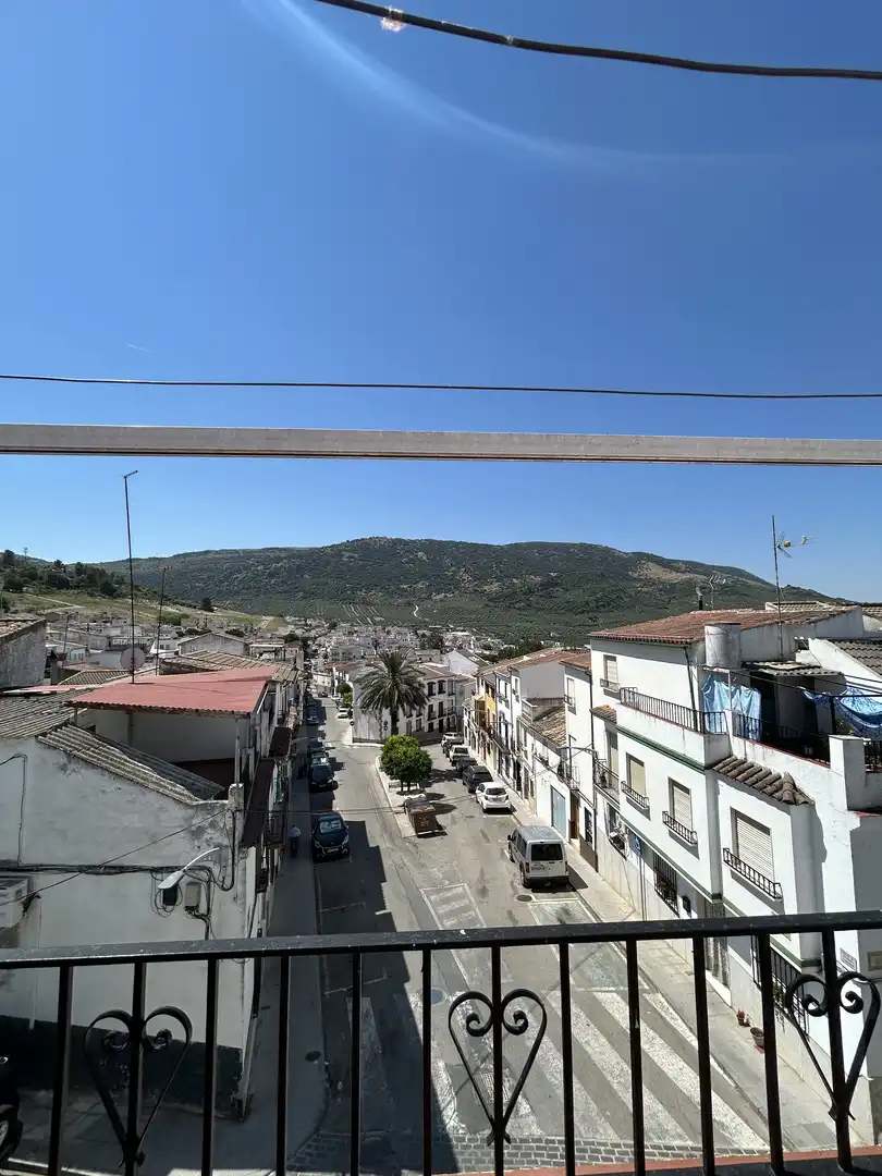 Vista exterior de Casa adosada en venda en Doña Mencía amb Terrassa, Moblat i Balcó
