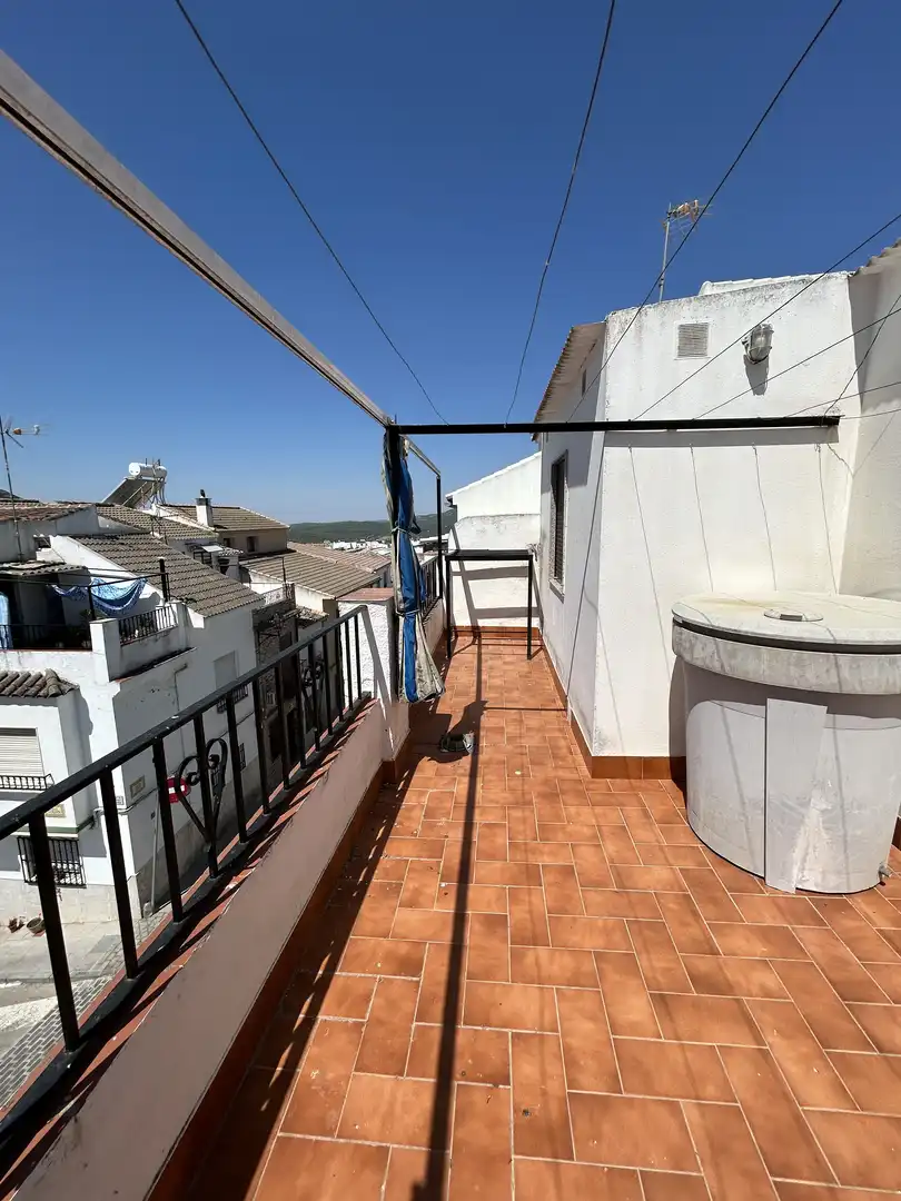 Terrassa de Casa adosada en venda en Doña Mencía amb Terrassa, Moblat i Balcó