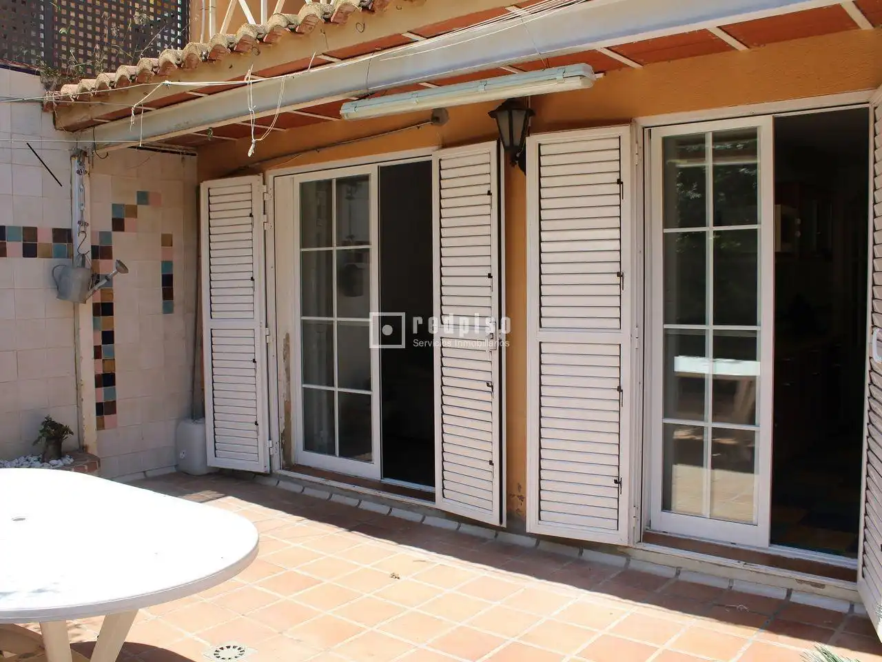 Terraza de Casa adosada de alquiler en Manises con Aire acondicionado, Calefacción y Parquet