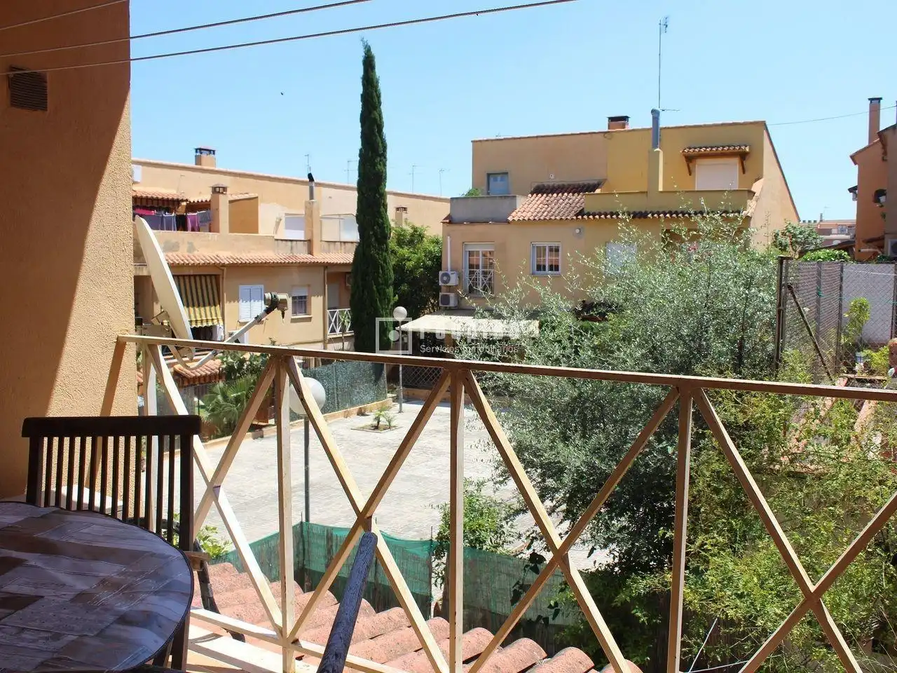 Jardín de Casa adosada de alquiler en Manises con Aire acondicionado, Calefacción y Parquet