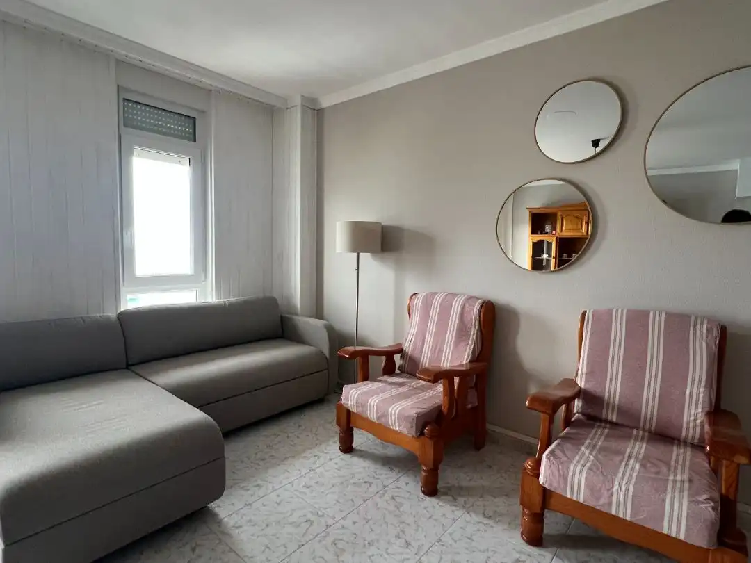 Living room of Flat for rent in Barreiros  with Terrace, Furnished and Community parking