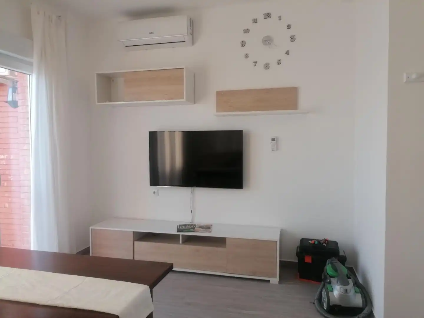 Wohnung zur Miete in Avenida Juan Pereda Pila, 11c, Badajoz Capital Wohnzimmer von Wohnung zur Miete in Badajoz Capital mit Klimaanlage, Terrasse und Balkon