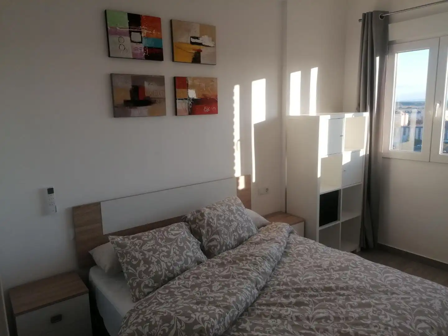 Flat for rent in Avenida Juan Pereda Pila, Pardaleras Bedroom of Flat for rent in Badajoz with Air Conditioner, Heating and Terrace