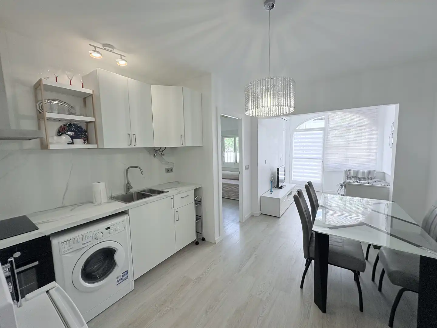 Kitchen of Flat for sale in Torrevieja  with Air Conditioner, Terrace and Swimming Pool