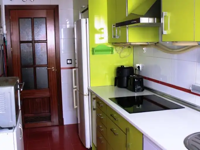 Kitchen of Flat for sale in Alcalá de Guadaira  with Air Conditioner, Heating and Storage room