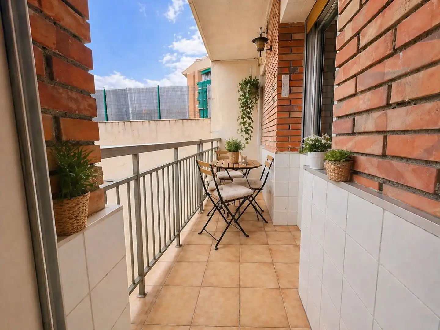 Wohnung zum Verkauf in Avinguda Riera de Sant Cugat, 38, Font Pudenta Terrasse von Wohnung zum Verkauf in Montcada i Reixac mit Heizung und Balkon