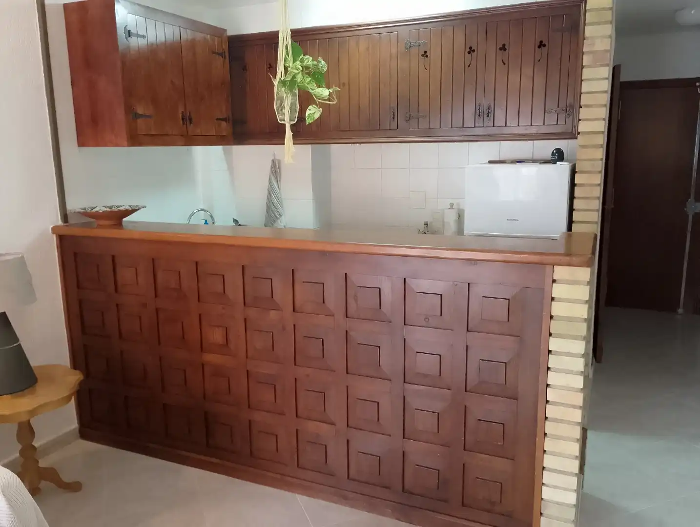 Apartament de lloguer a Calle Luxemburgo, 2, Playa Arenal - Bol Cuina de Apartament de lloguer en Calpe / Calp amb Aire condicionat, Jardí privat i Terrassa