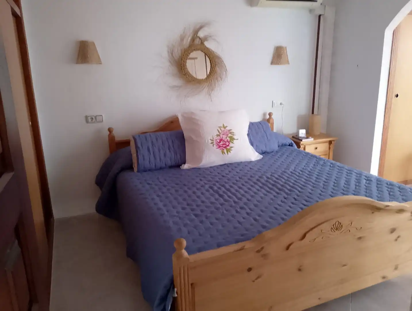 Apartament de lloguer a Calle Luxemburgo, 2, Playa Arenal - Bol Dormitori de Apartament de lloguer en Calpe / Calp amb Aire condicionat, Jardí privat i Terrassa