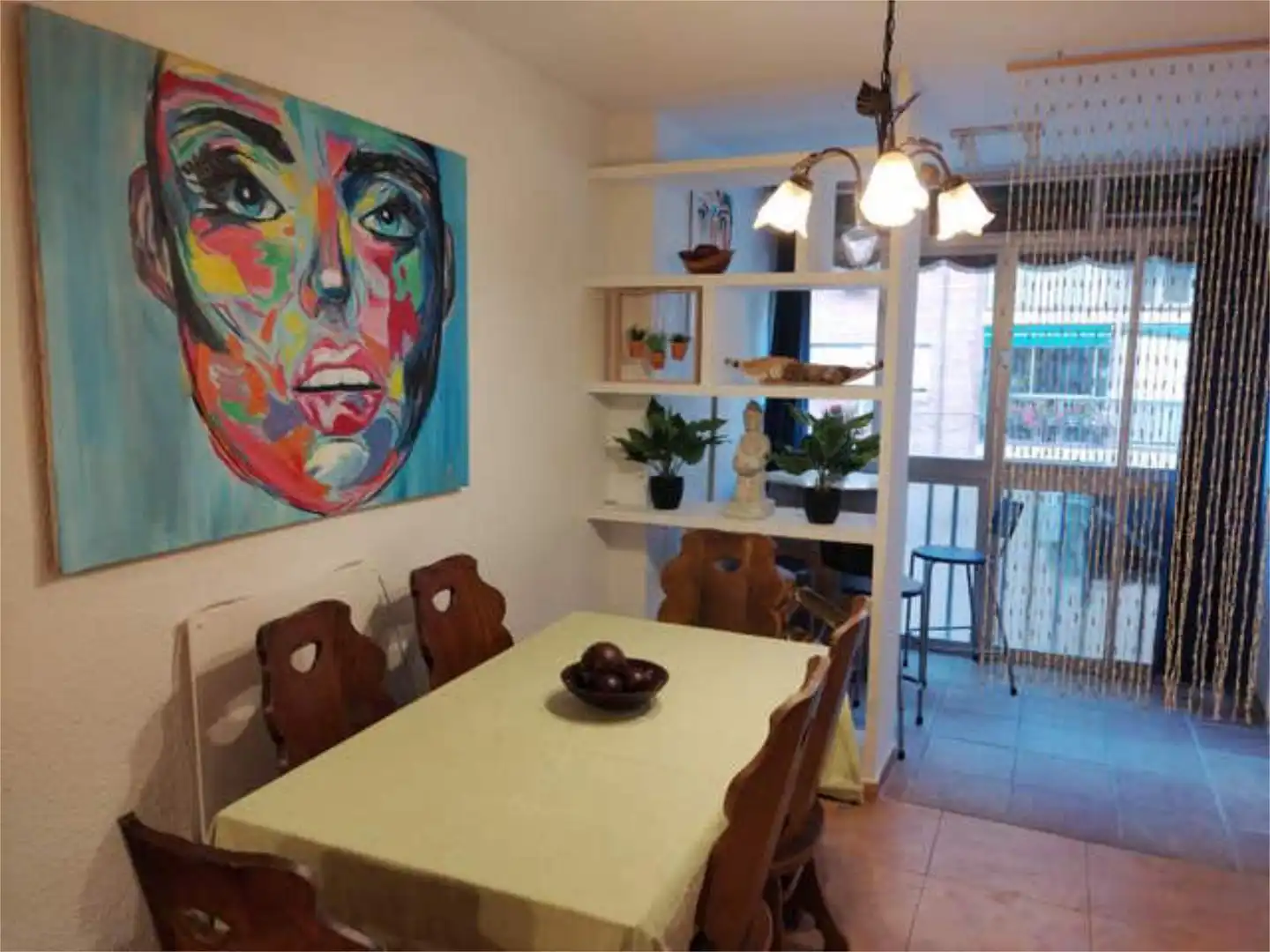 Flat for rent in Cervantes Dining room of Flat for rent in Granada with Heating, Terrace and Storage room