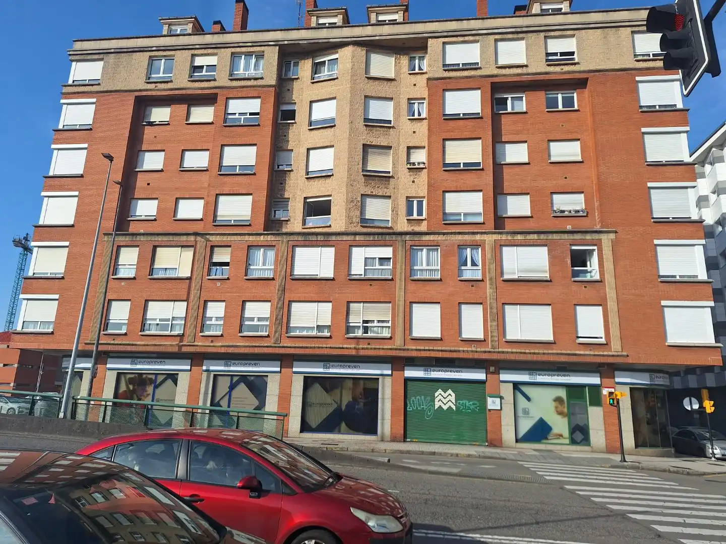 Vista exterior de Piso de alquiler en Gijón  con Calefacción, Parquet y Trastero