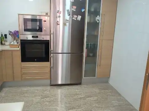 Küche von Wohnung zum Verkauf in Málaga Capital mit Klimaanlage und Terrasse