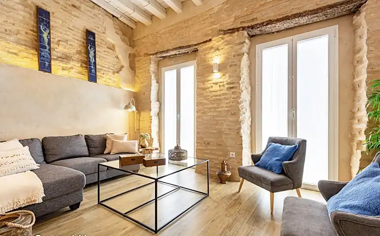Houses for rent in Calle Juan de Mesa, 6, Santa Catalina Living room of Houses for rent in Sevilla with Air Conditioner, Heating and Private garden